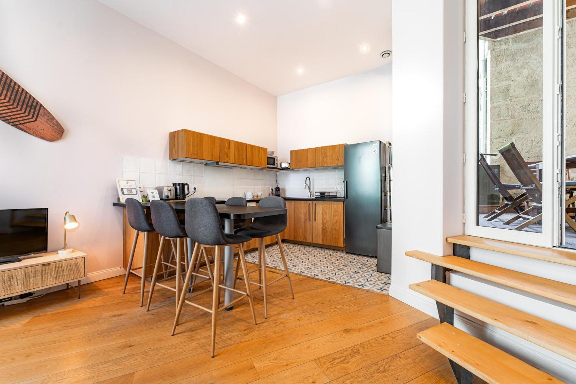 Appartement Aux Portes Du Jardin Public Bordeaux Buitenkant foto